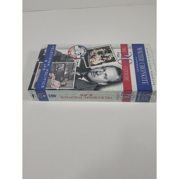 Walter Cronkite Remembers The 20th Century (VHS New) Television, Politics & JFK - Picture 5 of 7